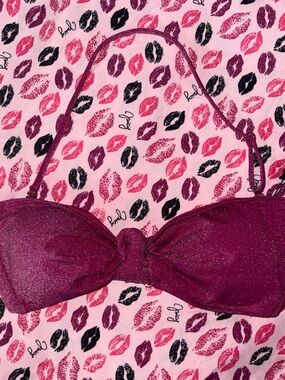 BCBGeneration magenta/fuschia bikini top